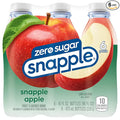 Snapple Apple Zero Sugar Juice Drink 16 Oz (Pack of 6)