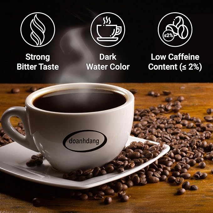 doanhdang - 17.6 Oz Premium Culi Ground Bean Coffee 100% Culi Peaberry Medium Roast Rich Flavor for Espresso Shot and Brew Origin from Vietnam Ground Med Roast Beans