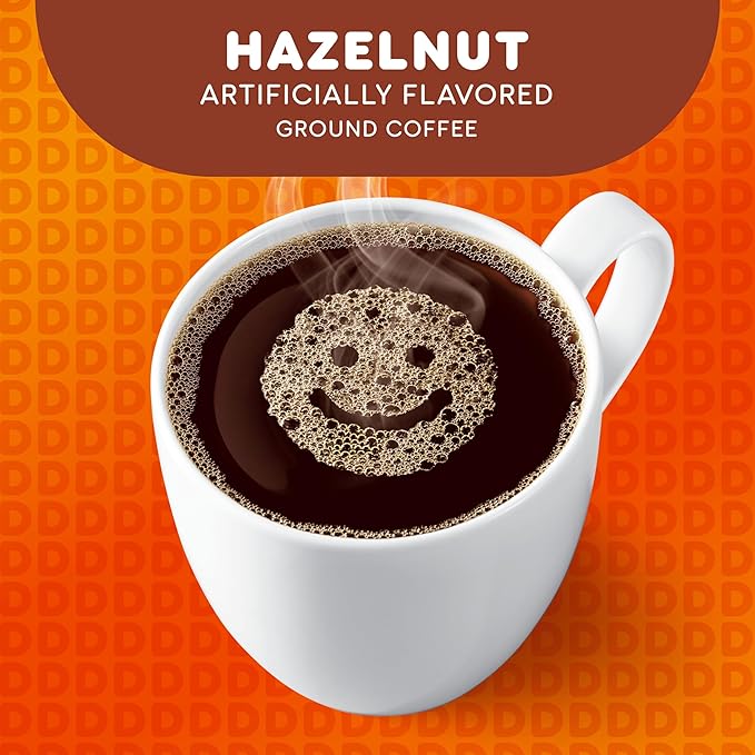 Dunkin' Donuts® Ground CoffeeHazelnut12 Oz Per Bag(Pack of 2)