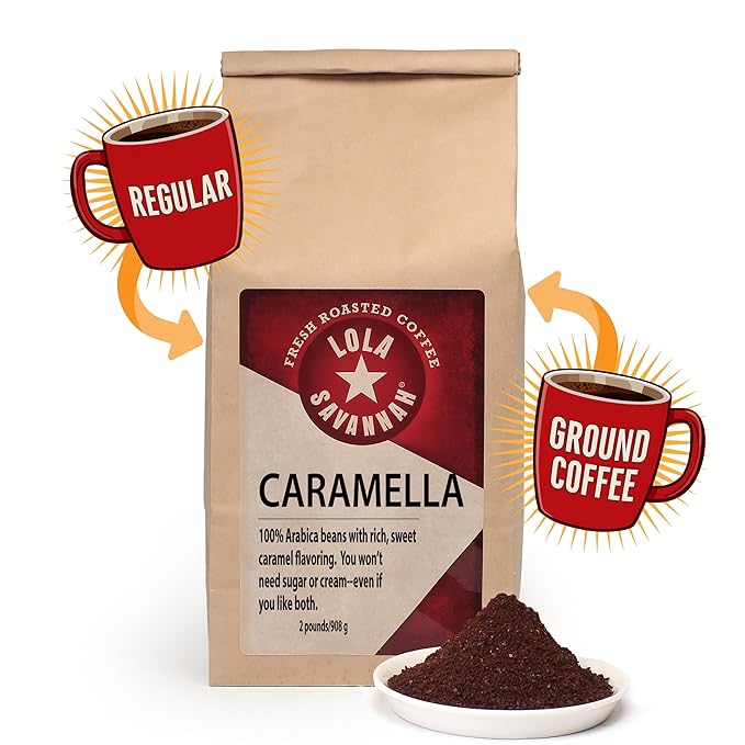 Lola Savannah Caramella Ground Caffeinated Coffee 2lb