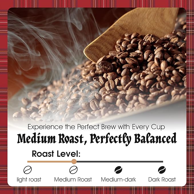 Stewarts Private Blend Medium Roast Ground Coffee - Classic Rich Smooth &amp Full-Bodied Flavor Gourmet Coffee Grounds - Great for Hot Cold Brew Morning Breakfast Cafe &amp More (23oz Pack of 6