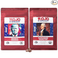 Rojo Elephant Handcrafted Ground Coffee 100% Arabica Beans 11 0z Bags Pack of 2 Trump's Triumph Alexander Hamilton Prestige Collection