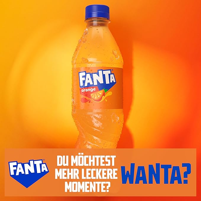Fanta Orange 500 ml (Pack of 12 x 500 ml)