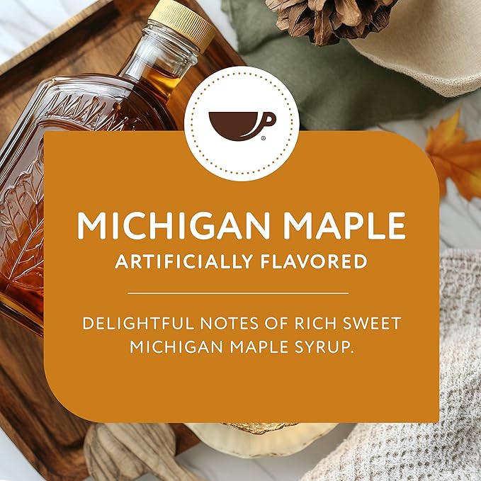 Almond Amaretto Creme Brulee &amp Michigan Maple Grove Ground Coffee Bundle