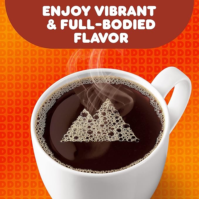 Dunkin' 100% Colombian Medium Roast Ground Coffee 27.5 Ounce (Pack of 4)