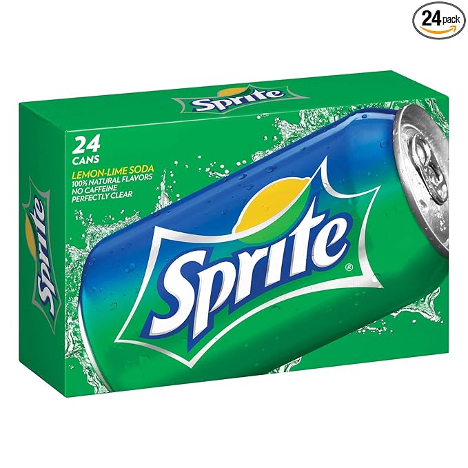 Sprite Lemon Lime Soda Soft Drinks 12 fl oz Pack of 2