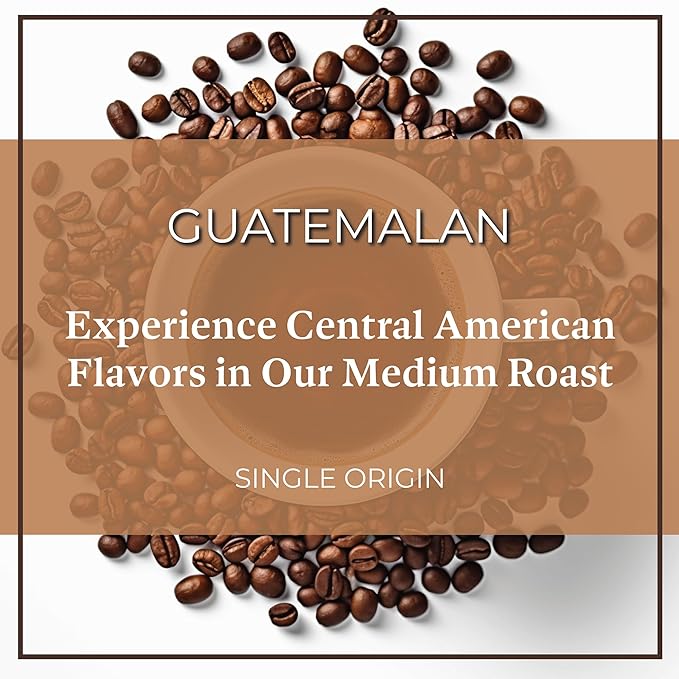 San Diego Coffee Guatemalan Medium Roast Ground Coffee 16-Ounce Bags (Pack of 2) Café molido tostado