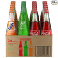 Coca Cola Sprite Fanta 12oz Glass Bottle (Pack of 24) Hecho En Mexico!