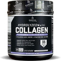 SASCHA FITNESS Hydrolyzed Multi Collagen Peptides Tipes 12 &amp 3 |Hyaluronic Acid|Biotin Cynatine HSN|Vitamin C &amp E |for Hairs Skin &amp Bone Support|Chocolate Flavor