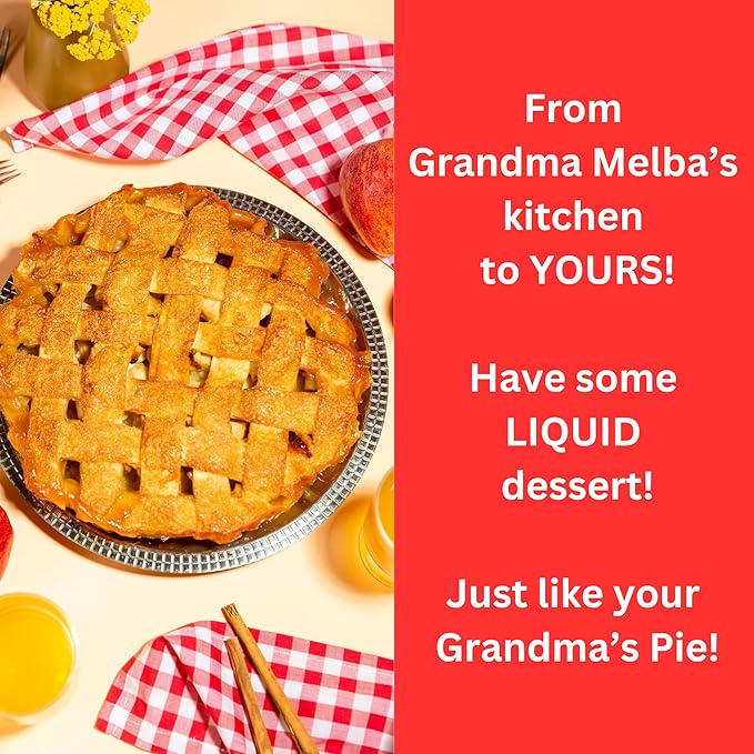 Generic Melba's Fixins Soda | 6 Pack of Unique Pie Flavored Soda Pop with Real Cane Sugar | 12 oz Glass Bottles in a Mixed 6 Pack Sampler with Crazy Soda Pop Bottle Opener