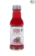 Hydro One BÖDE Sport Black Cherry Grape (16 fl oz.) Premium Electrolyte Replacement Beverage CoQ10 Cane Sugar 12 pack