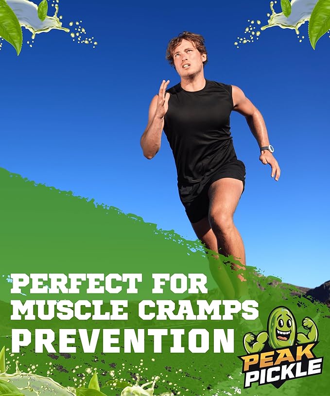Peak Pickle Dill Pickle Juice - 1 Gallon Sports Drink For Leg Cramps- Pickle Juice Gallon for Muscle Cramp Relief