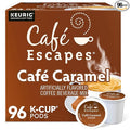 Cafe Escapes Cafe Caramel Keurig Single-Serve K-Cup Pods 96 Count