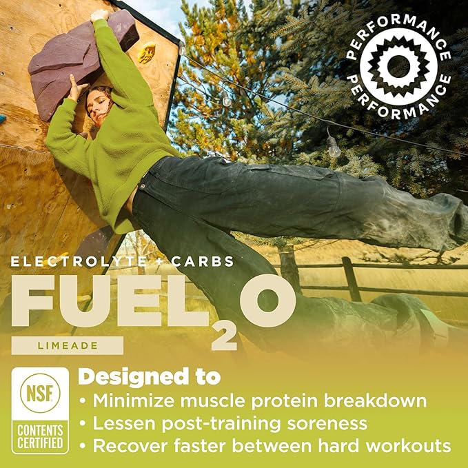 Gnarly Nutrition Collagen Pro Unflavored (15.87oz) Fuel2O Limeade - (25 Serv) Bulk Bag (25.57oz)