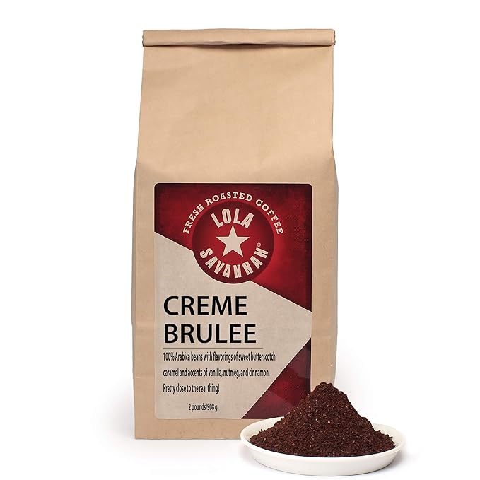 Lola Savannah Crème Brulée Ground Decaf Coffee 2lb