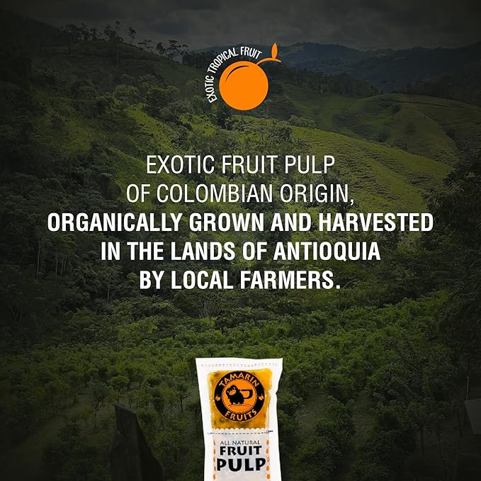 Tamarin Fruits All Natural Frozen Fruit Pulp perfect for Juicing Cocktails Smoothies Desserts and Baking No Sugar Added Gluten Free with No Preservatives - (Yellow Passion Fruit Bulk packaging