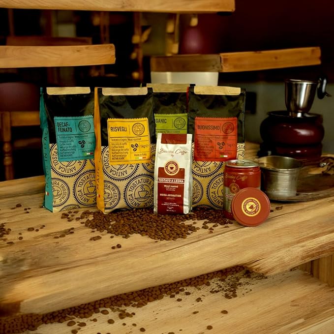Organic Wood Roasted Coffee Beans - Antica Tostatura Triestina - 2.2-Pound Bag
