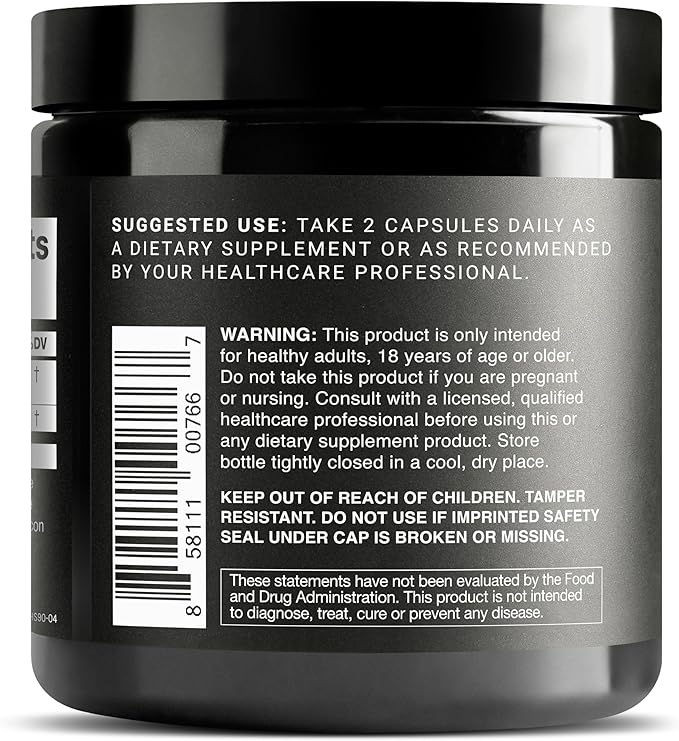 Toniiq Phosphatidylserine - 400mg Formula - World’s First 50% Purity - Highest Purity in The US - Soy Free Phosphatidylserine Supplement - 90 Veggie Capsules