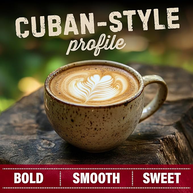 Mayorga Dark Roast Coffee 5lb bag Cubano Roast 100% Arabica Café Whole Coffee Beans - Smoothest Organic Coffee - Specialty Grade Non-GMO Direct Trade