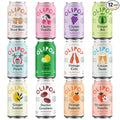 OLIPOP - Taste Test Pack 12-Flavor Soda Variety Pack Healthy Soda Prebiotic Soft Drinks Supports Digestive Health &amp Gut Health High Fiber Low Calorie Low Sugar (12 oz 12-Pack)