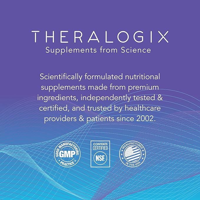 Theralogix CitraLith Vitamin &amp Mineral Supplement - 90-Day Supply - Kidney Health Support for Healthy Kidney Function - Includes Magnesium Sodium Potassium &amp Vitamin B6 - NSF Certified - 432