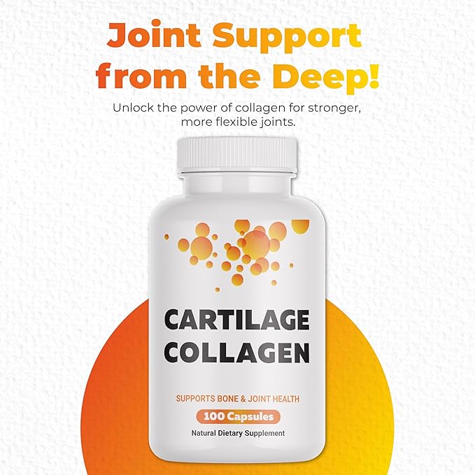 FabLab Collagen Supplement - Nutritional Supplement for Nerve &amp Bone Support - Non-GMO Anti-Aging Dietary Product with Hydrolyzed Peptides -100 Capsules