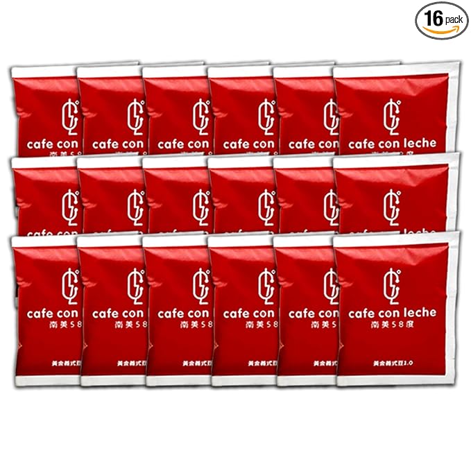 Café Con Leche Drip Coffee – Medium Roast Latin | Creamy | Set of 16