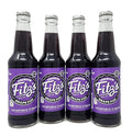 4 Pack of Soda Pop Soft Drink 12oz Glass Bottles (12oz Grape Soda)
