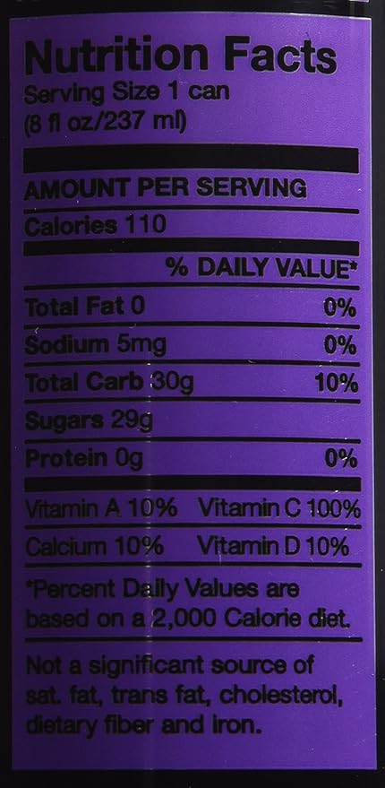 Envy Sparkling 100% Fruit Juice Acai Berry 8oz (Case of 24)