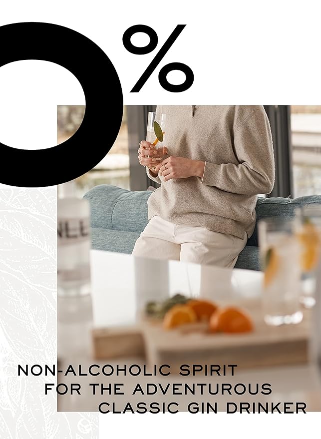 New London Light 'First Light' | Alcohol free gin alternative | Enjoy with tonic | Classic dry juniper bright citrus and ginger flavours | Made in England | 700ml…