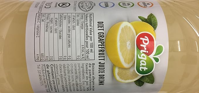 Prigat Drink Diet Grapfruit