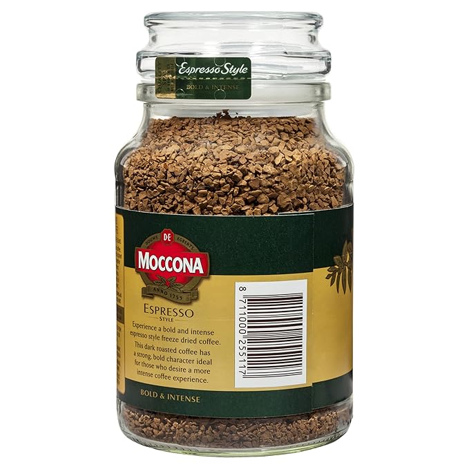 Moccona Freeze Dried Instance Coffee 200g (Espresso Style (Bold &amp Intense))
