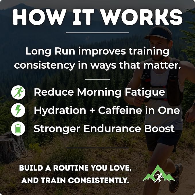 Long Run Coffee – Hydrating Coffee with Electrolytes – All Natural Energy + Hydration + Recovery for Athletes – Stomach Friendly Electrolyte Coffee for Runners (1 lb Orange Peel Infused)