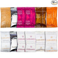 Coffee Gift Set Sampler – Flavored Ground Variety Pack | Medium Roast Low Acid Mold-Free Packets | Gourmet Pre-Measured 2oz Bags for 12 Cup Drip Makers 12-Count – Sarasota