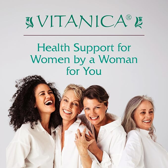 Vitanica Sleepblend Non Habit Forming Sleep Support Supplement with Melatonin Valerian Root Passionflower and Hops Vegan 60 Capsules