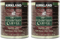 Marca Signature 100% Café Colombiano Supremo de Granos Oscuros Tostados - Molienda Fina 3 lb (Pack of 2)