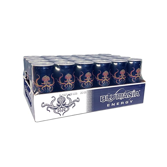 BLUMANIA ENERGY - PRIME 8.4 Oz (Pack of 24) No Jitters No Preservatives