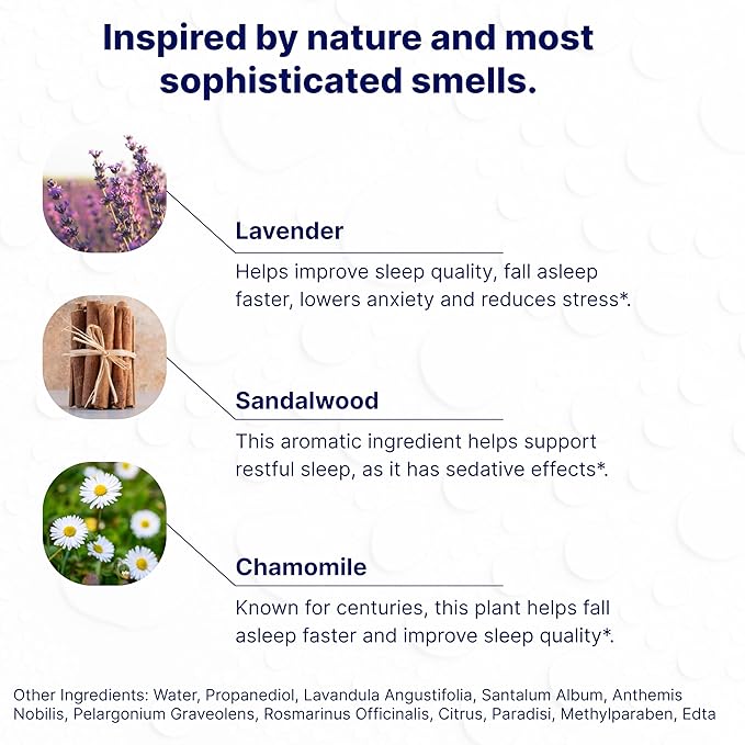 Wellamoon Nighttime Relaxation Duo – Lavender Pillow Spray &amp Botanical Wellness Patches with Melatonin – Evening Self-Care Routine for Adults