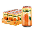 Bloom Pop Prebiotic Soda 12 Pack Classic Orange Flavor 12oz Cans | Prebiotic Soda for Gut Health Low Calorie Soda No Caffeine Healthy Soft Drink Alternative