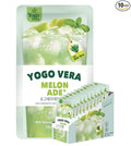 Yogo Vera Melon Ade Korean Drink Pouches – Authentic Korean Convenience Store Beverage with Sweet Melon Flavor Refreshing Juice Pouch (10 Pack)