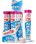 HIGH5 Zero Extreme Stimulant and Caffeine Drink Tabs - 8 x 20 Tablet Tube Pink Grapefruit