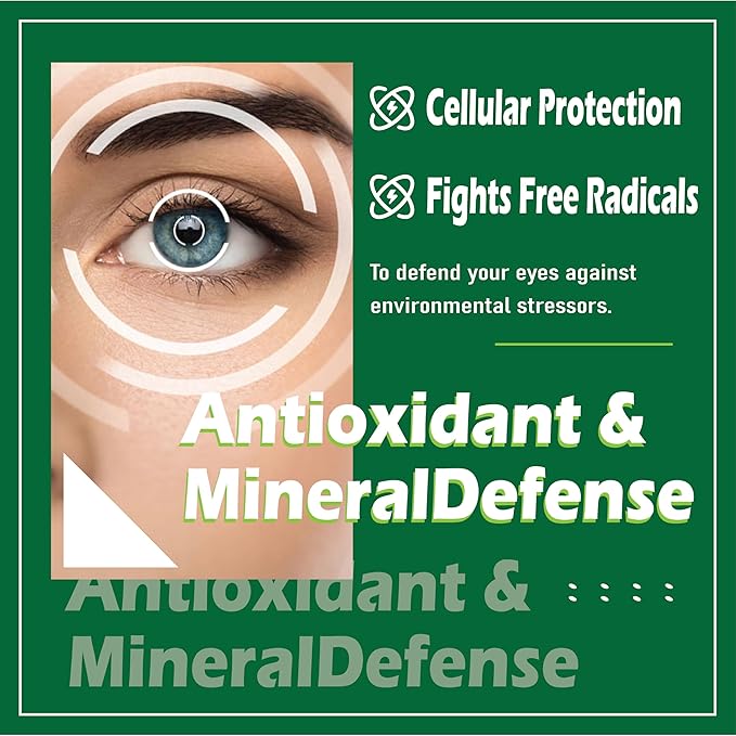 Evervision 14 in 1 Advanced Eye Formula Eye Vitamin and Mineral Supplement 60 Capsules (1PCS)