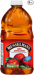 Musselman's 100% Apple Juice 64 Fluid Ounce (Pack of 8)