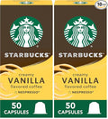 Starbucks by Nespresso Original Line Vanilla Flavored Coffee Espresso Pods 10 Count (Pack of 10)