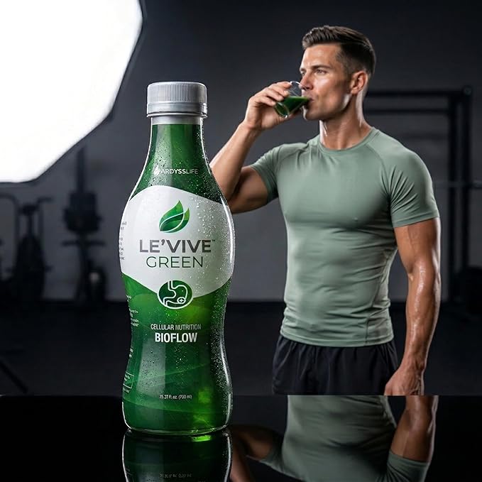 Ardyss Le’Vive Green Life Aloe Vera Juice 25.37 Fl Oz – Aloe Drink with Milk Thistle Extract Light &amp Refreshing Taste