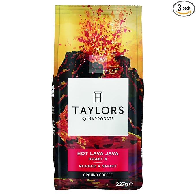 Taylors Hot Lava Java Coffee 3x 227g