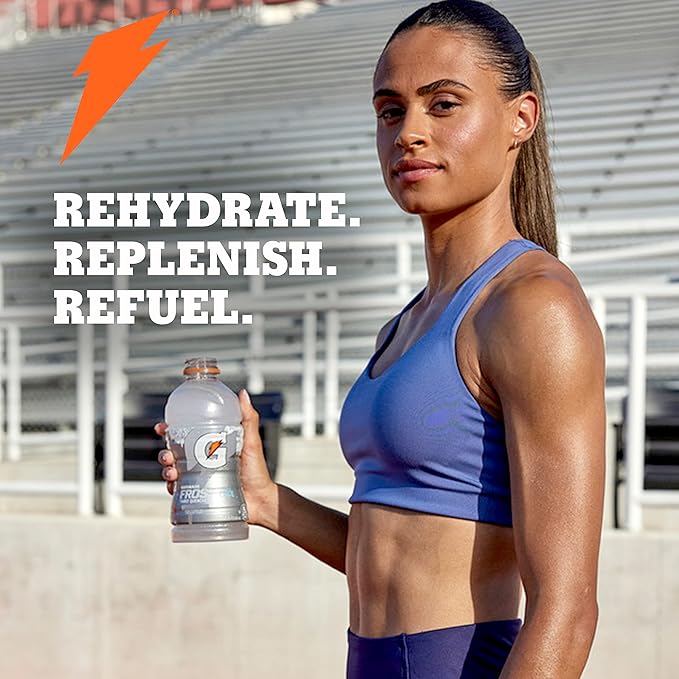 Gatorade Thirst Quencher Cool Blue 12 Ounce Bottles (Pack of 24)