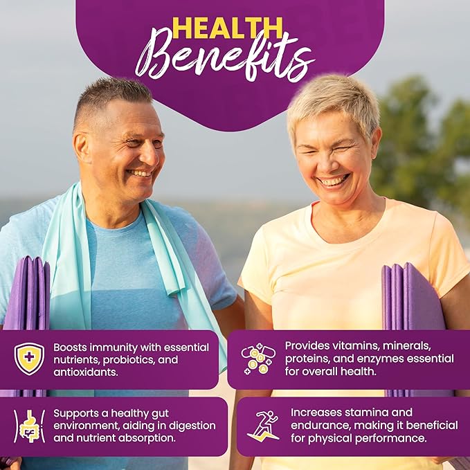HONEYBEEZONE-Bee Bread Capsules – Nutrient-Rich Superfood for Energy Boost Immune Support Supplement | Non-GMO Gluten-Free 60 Easy-to-Swallow Veggie Capsules