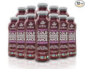 AllWellO Organic Cold Pressed Juice Drinks with Real Fruits and Vegetables Gluten Free Non-GMO Healthy Juices No Preservatives No Sugar Added (Berry Delight 12 Pack)