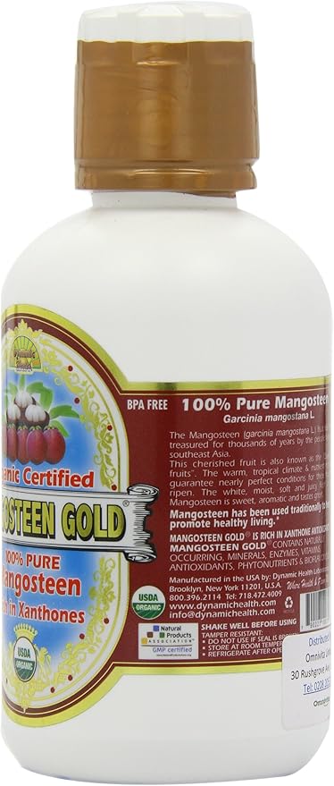 Dynamic Health Mangosteen Gold Juice 16-Ounce